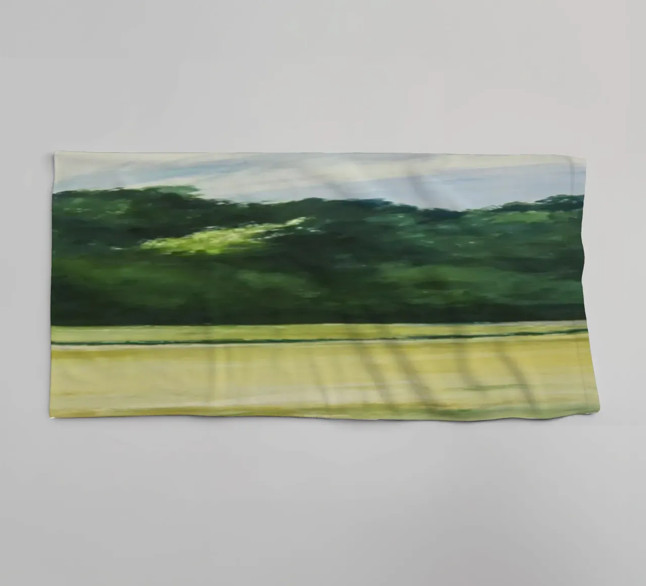 Edward Hopper Mass of Trees - American Realism Print towel by NorwesClub