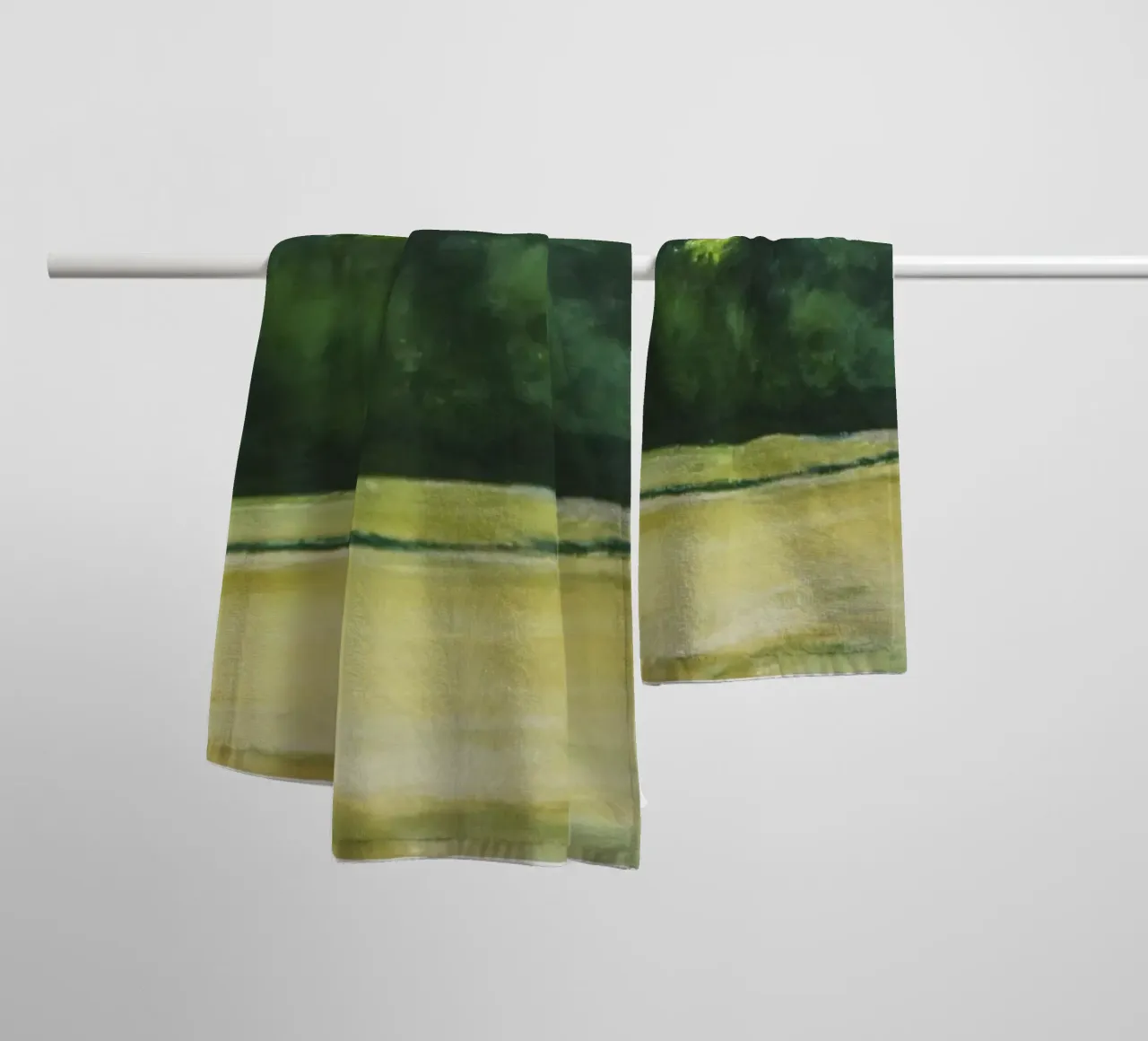 Edward Hopper Mass of Trees - American Realism Print towel by NorwesClub