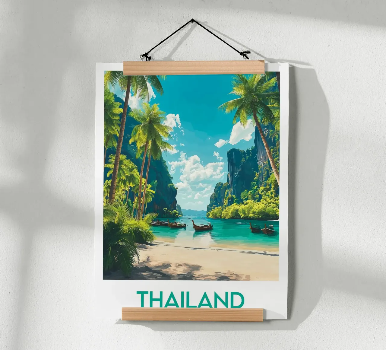 Poster Thailand Poster von Frame the World