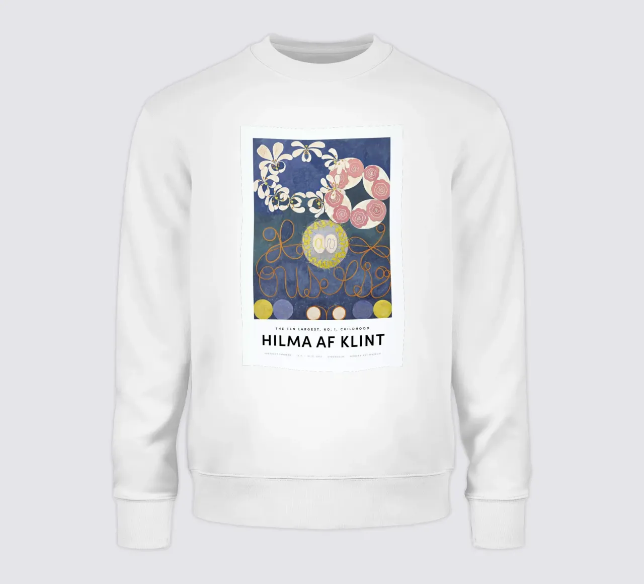 Hilma af Klint - The Ten Largest, No.1 II felpa da Vintage by JUNIQE