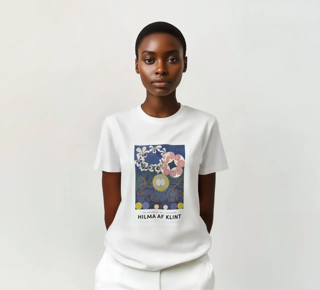 Hilma af Klint - The Ten Largest, No.1 II t-shirt da Vintage by JUNIQE