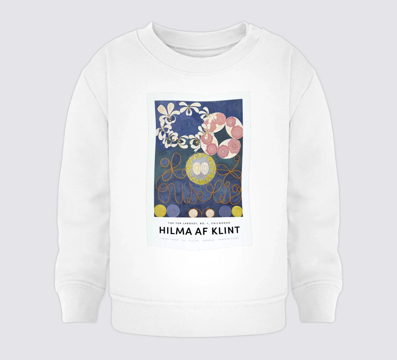 Hilma af Klint - The Ten Largest, No.1 II felpa neonato da Vintage by JUNIQE