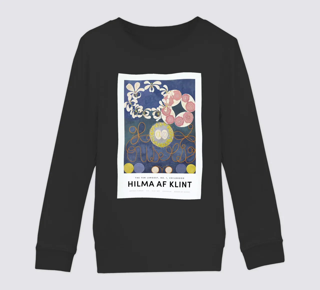 Hilma af Klint - The Ten Largest, No.1 II felpa bambino da Vintage by JUNIQE