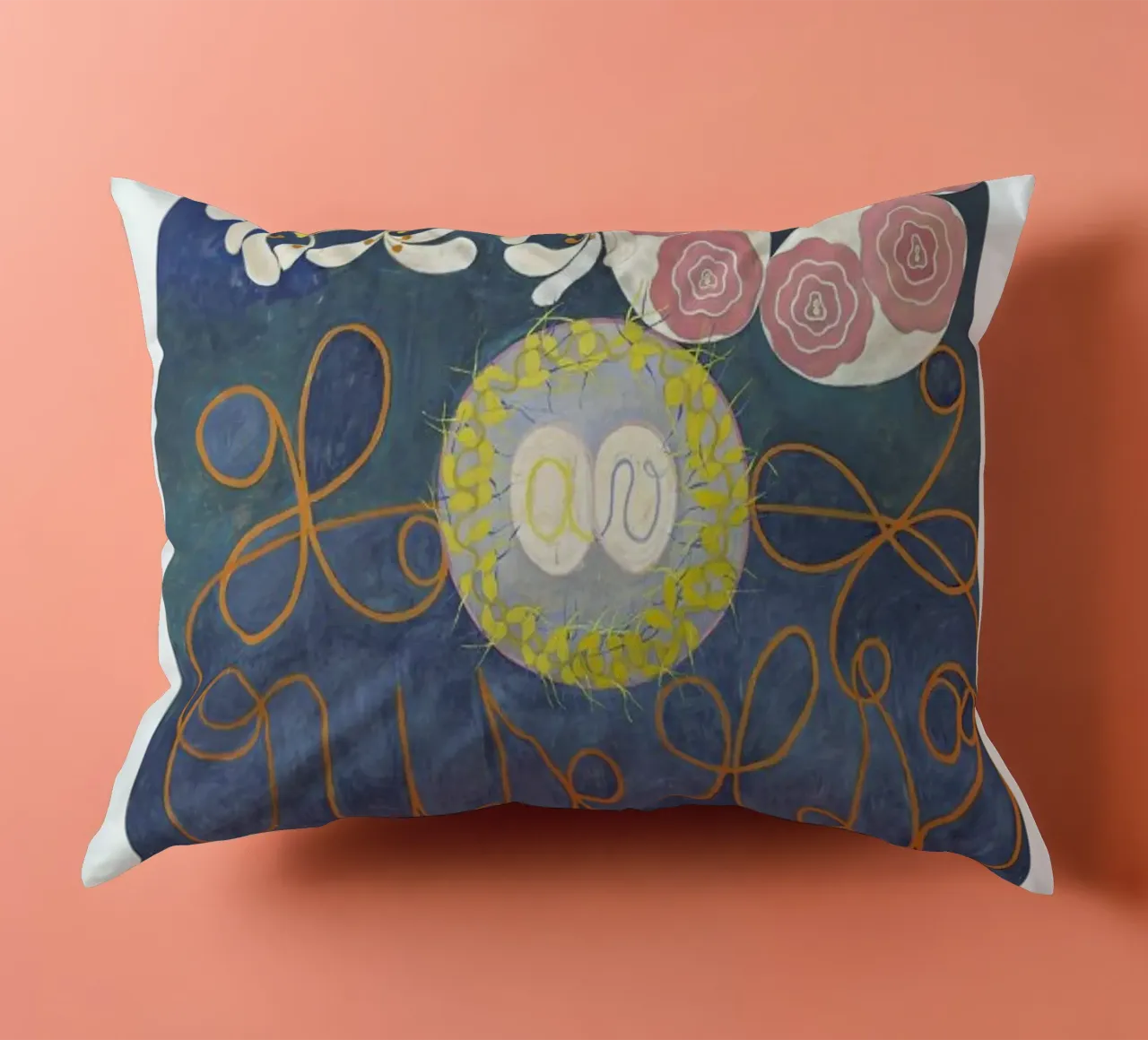 Hilma af Klint - The Ten Largest, No.1 II decorative cushion by Vintage by JUNIQE