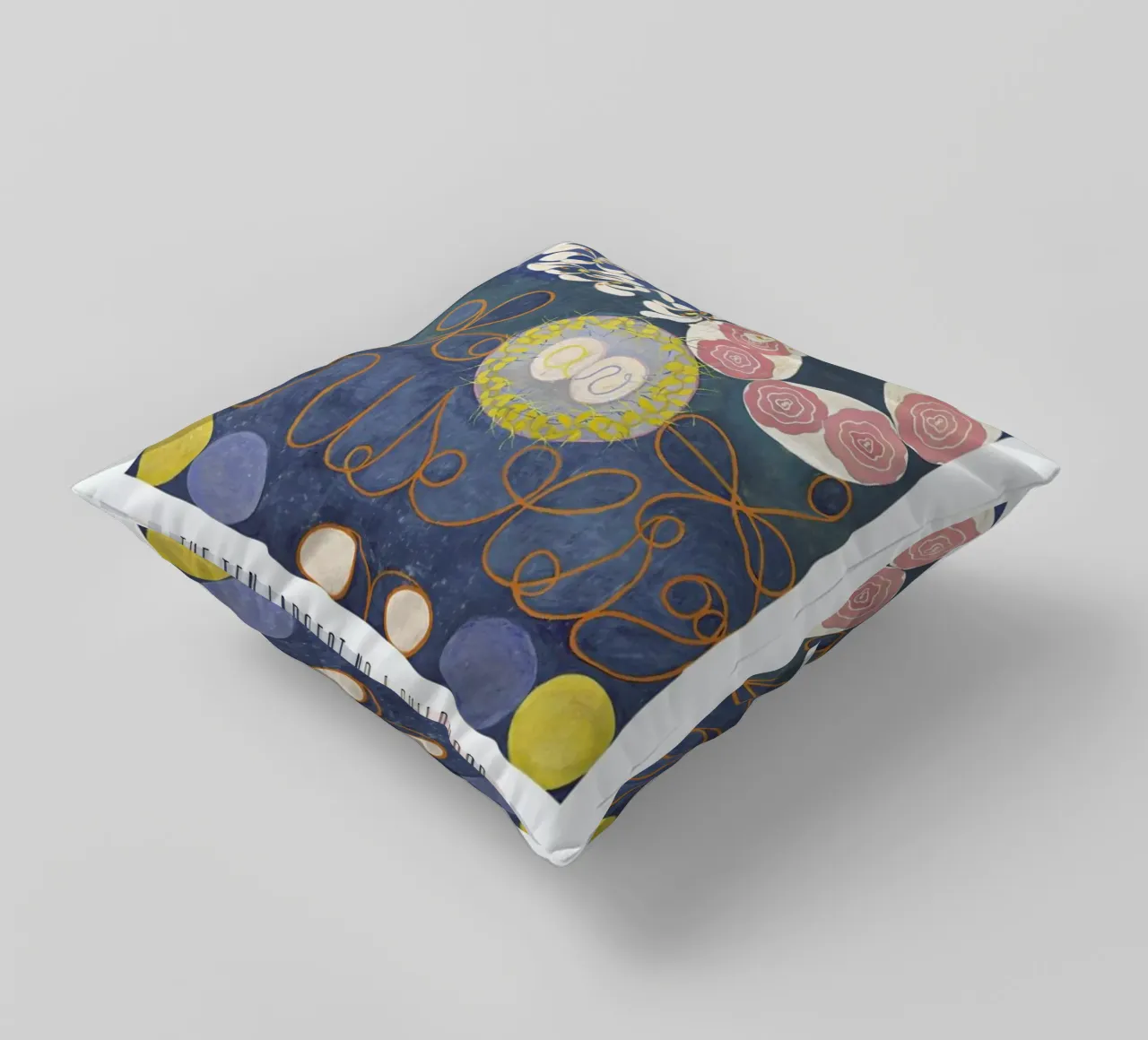 Hilma af Klint - The Ten Largest, No.1 II decorative cushion by Vintage by JUNIQE