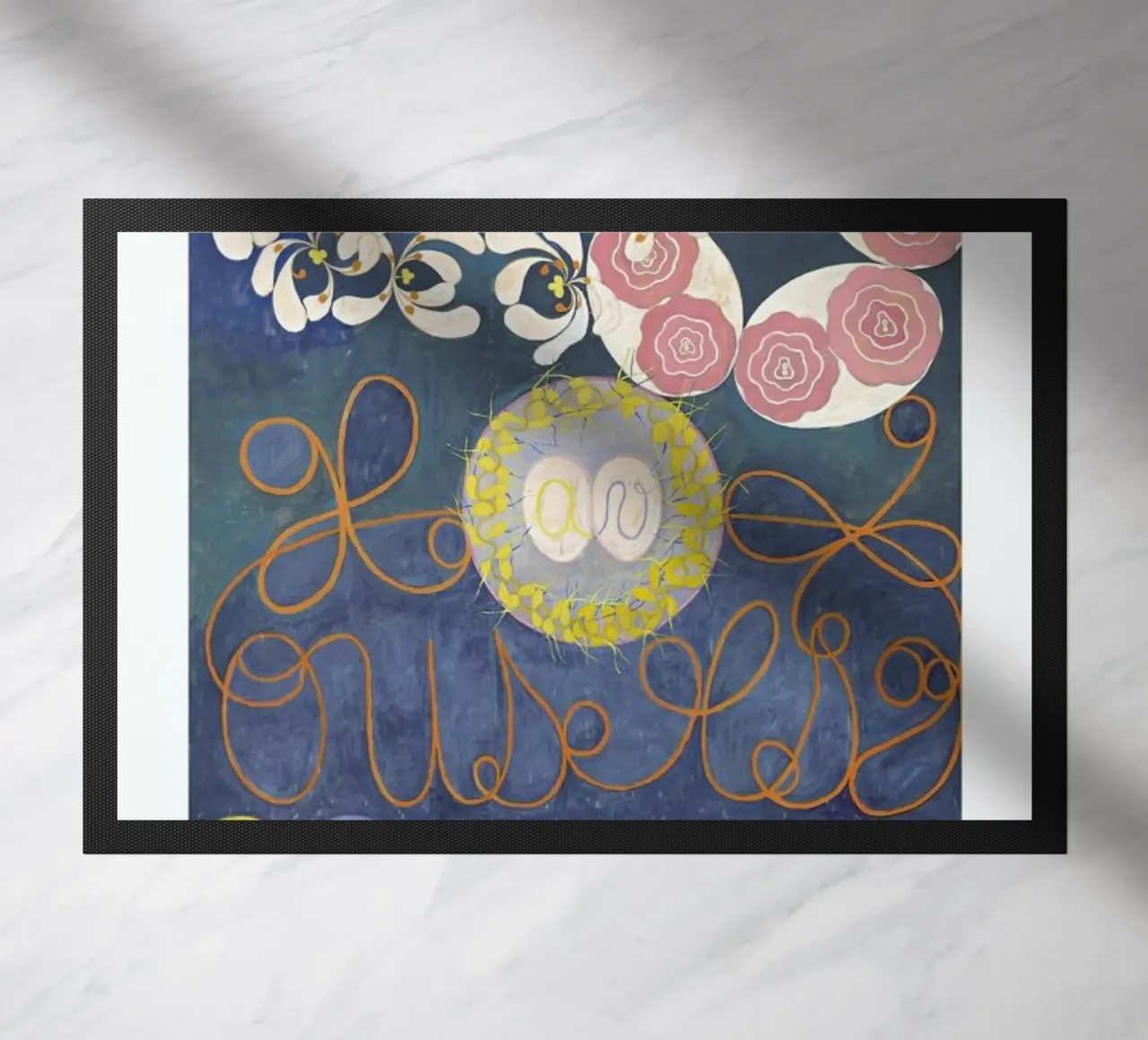 Hilma af Klint - The Ten Largest, No.1 II Fußmatte von Vintage by JUNIQE