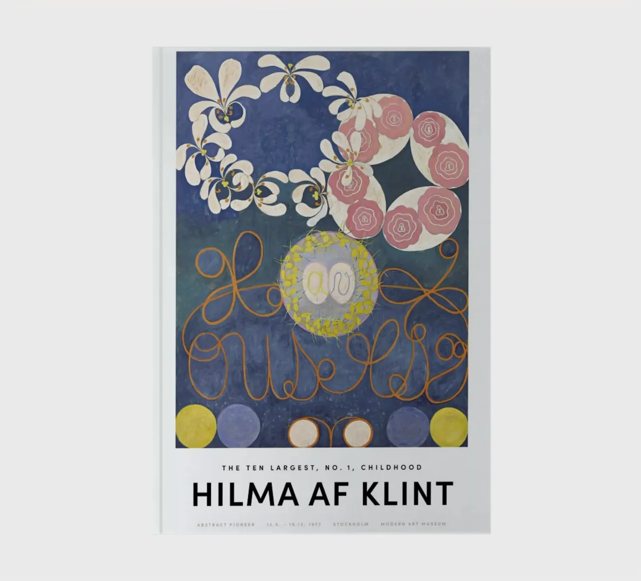Hilma af Klint - The Ten Largest, No.1 II Notizbuch von Vintage by JUNIQE
