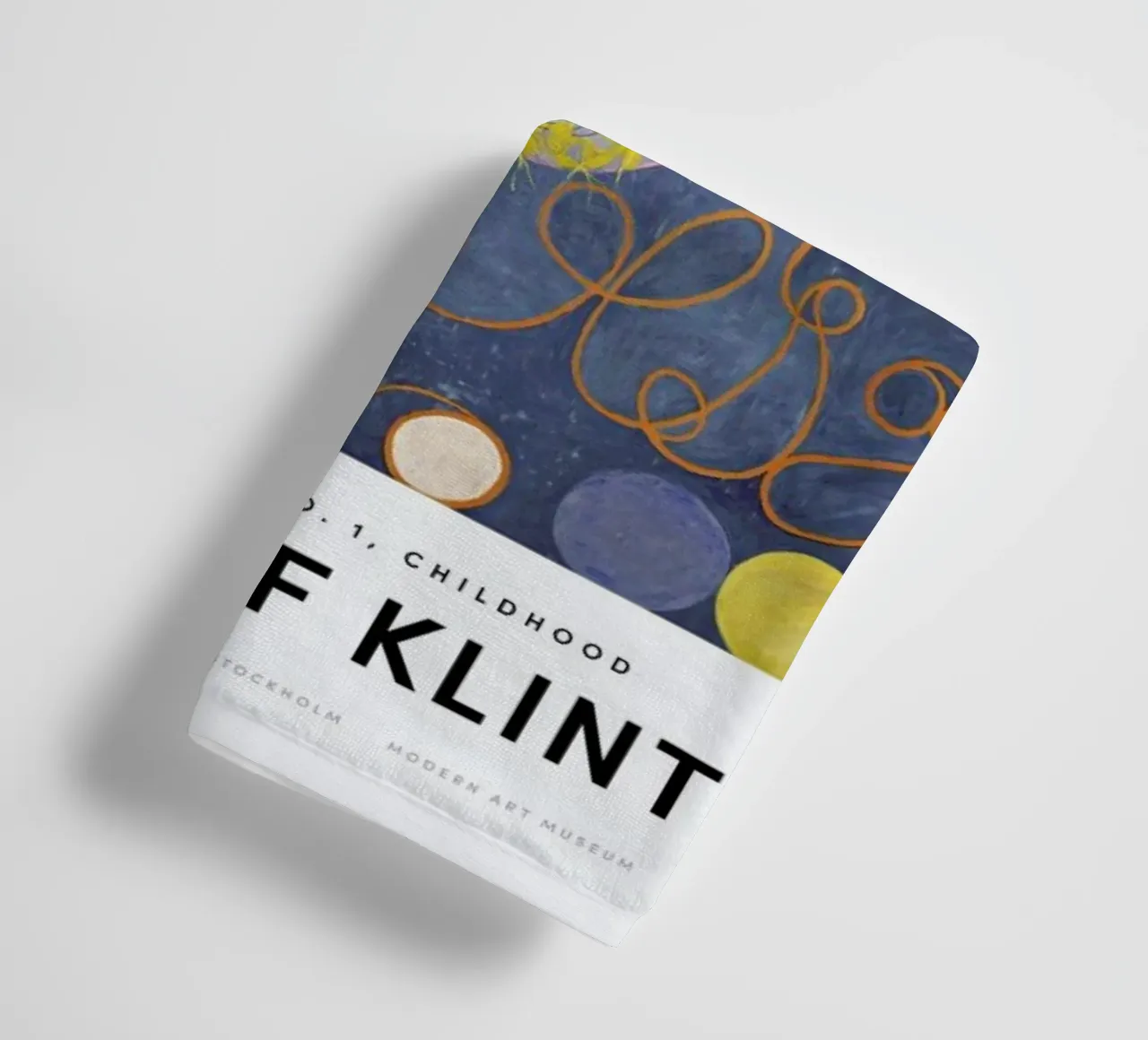 Hilma af Klint - The Ten Largest, No.1 II asciugamano da bagno da Vintage by JUNIQE