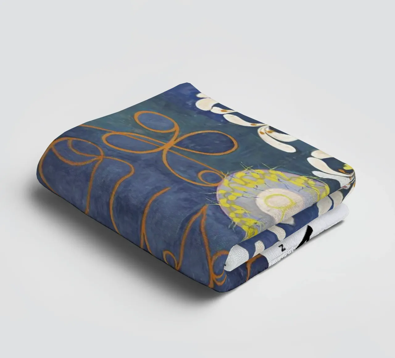 Hilma af Klint - The Ten Largest, No.1 II asciugamano da bagno da Vintage by JUNIQE