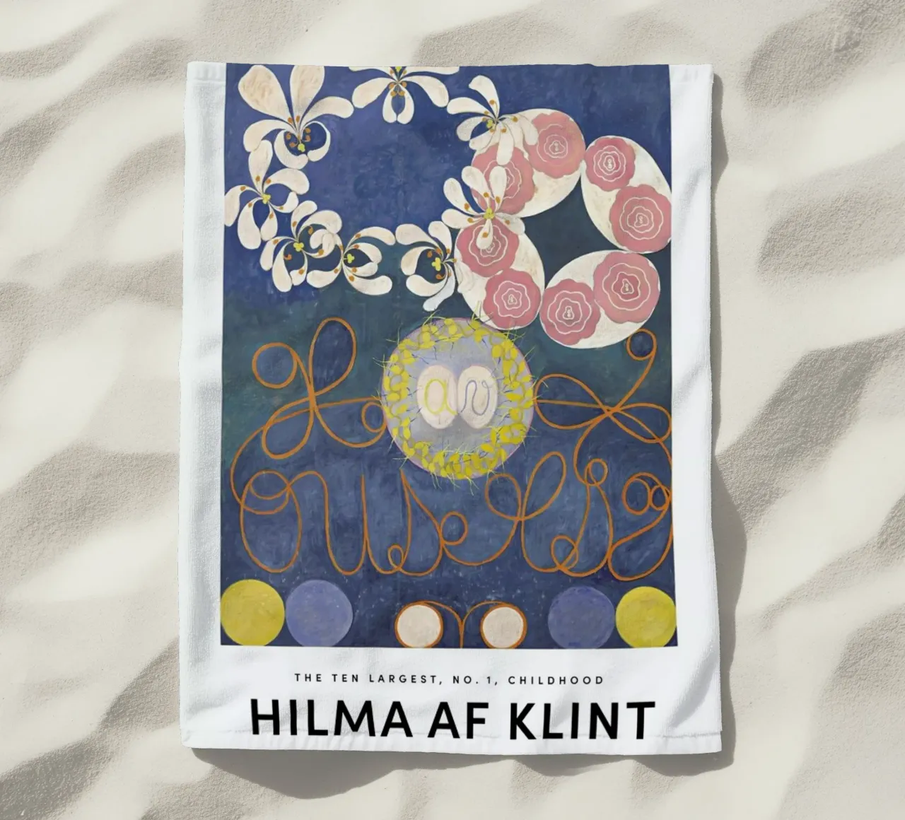 Hilma af Klint - The Ten Largest, No.1 II telo mare da Vintage by JUNIQE
