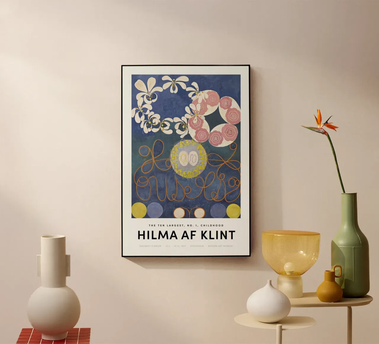 Hilma af Klint - The Ten Largest, No.1 II acrylic glass by Vintage by JUNIQE