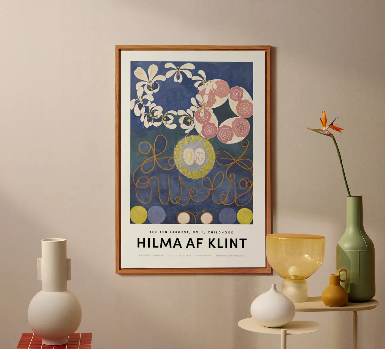 Hilma af Klint - The Ten Largest, No.1 II pannello forex da Vintage by JUNIQE