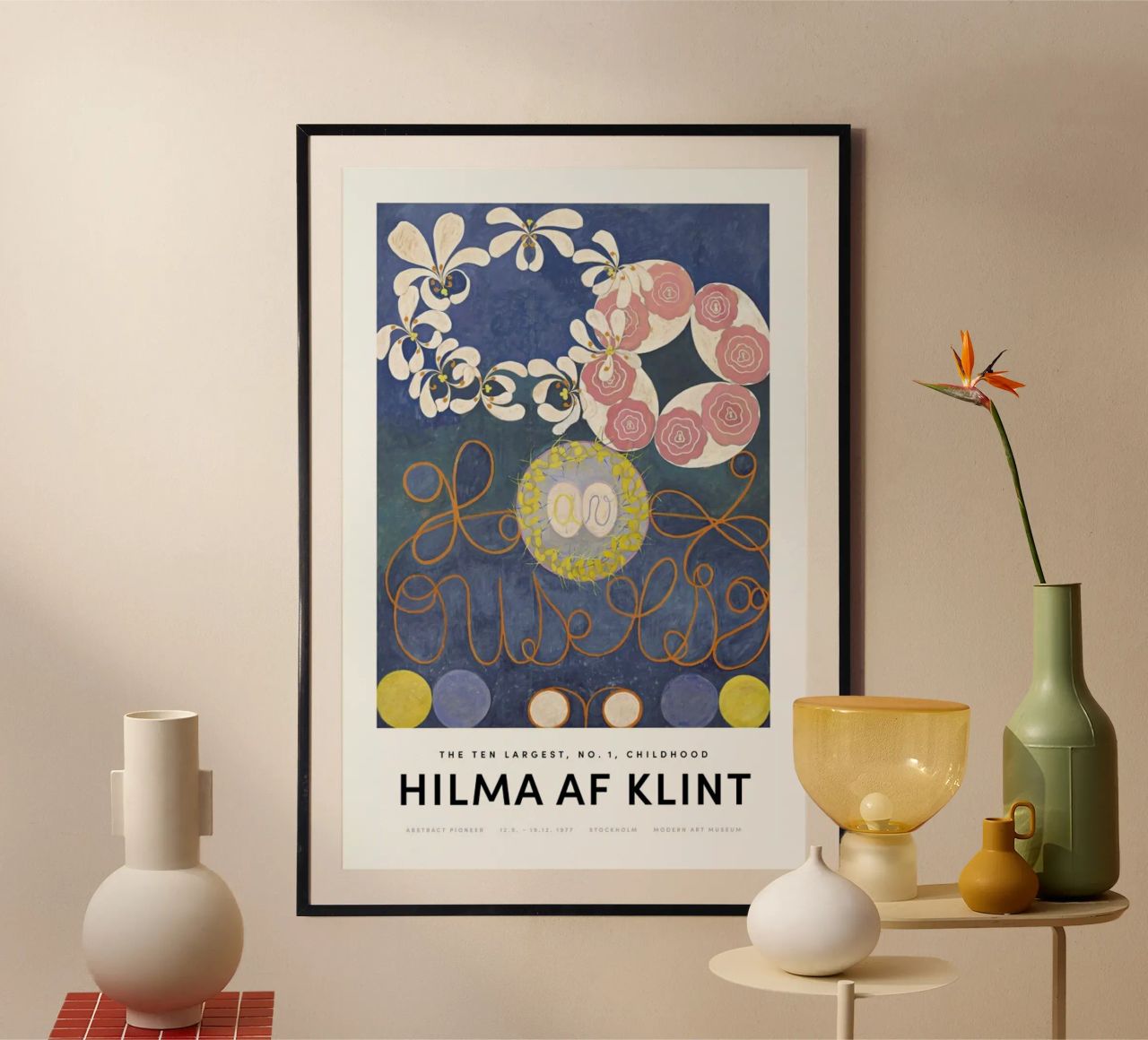 Hilma af Klint - The Ten Largest, No.1 II carta hahnemühle da Vintage by JUNIQE