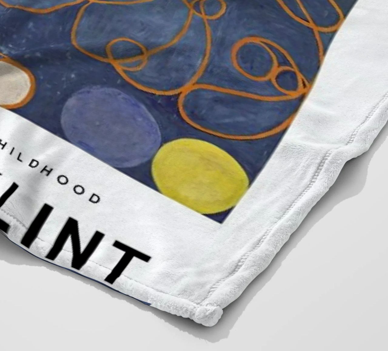 Hilma af Klint - The Ten Largest, No.1 II coperta in pile da Vintage by JUNIQE