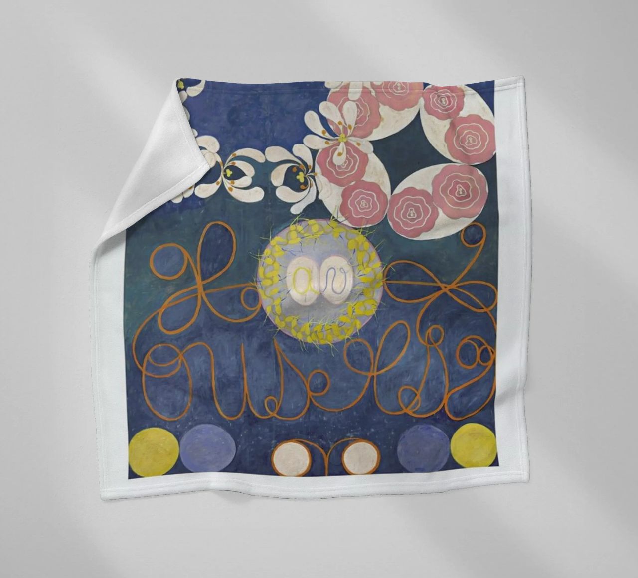 Hilma af Klint - The Ten Largest, No.1 II coperta in pile da Vintage by JUNIQE