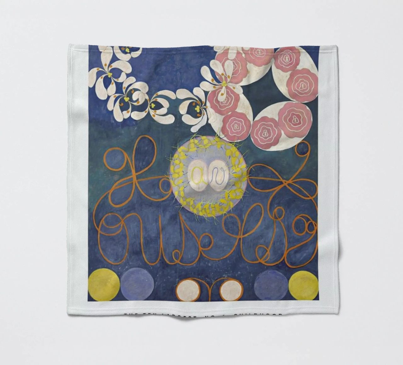 Hilma af Klint - The Ten Largest, No.1 II coperta in pile da Vintage by JUNIQE