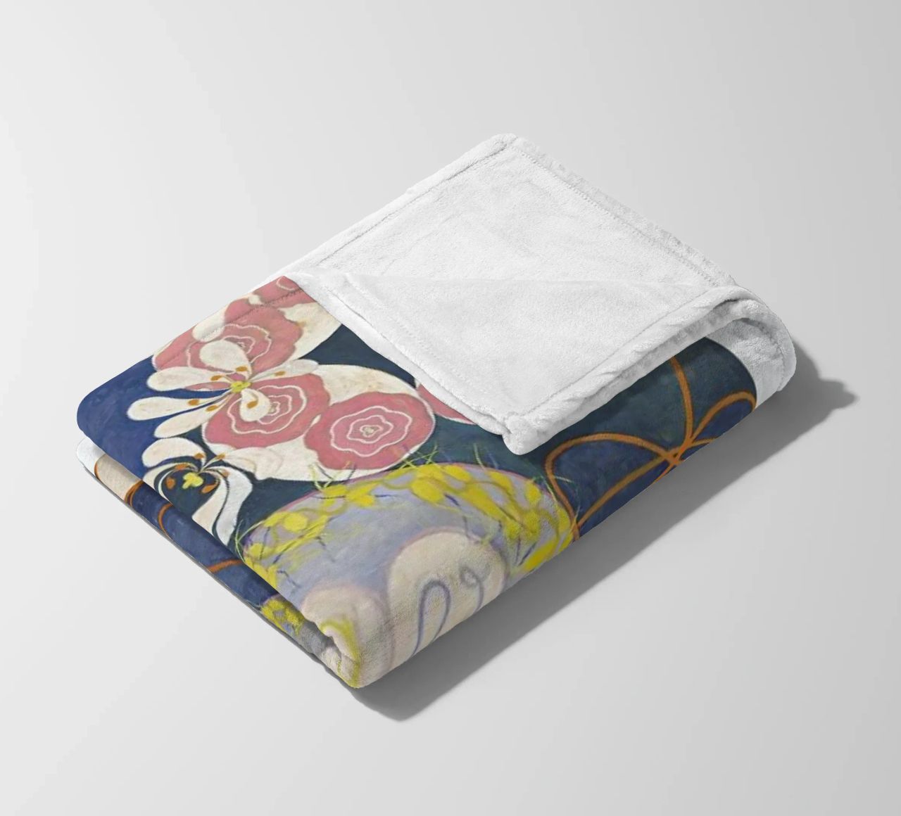 Hilma af Klint - The Ten Largest, No.1 II coperta in pile da Vintage by JUNIQE