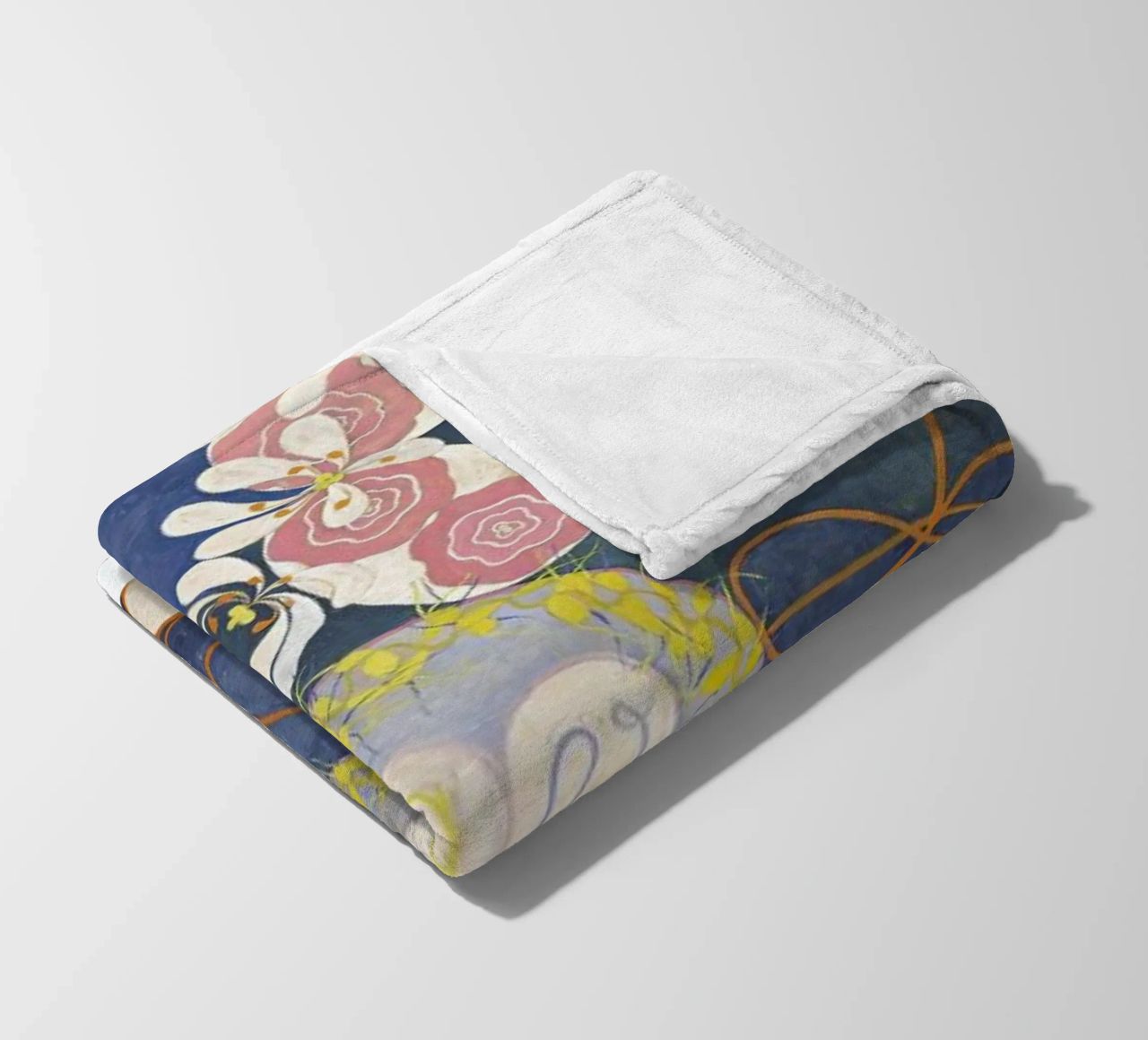 Hilma af Klint - The Ten Largest, No.1 II coperta in pile da Vintage by JUNIQE