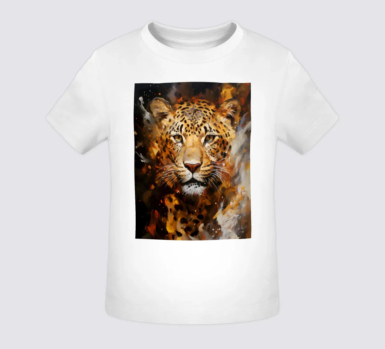 Leopard Abstract maglietta neonato da Mateo