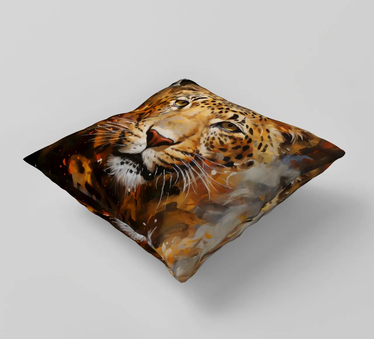 Leopard Abstract cuscino da Mateo