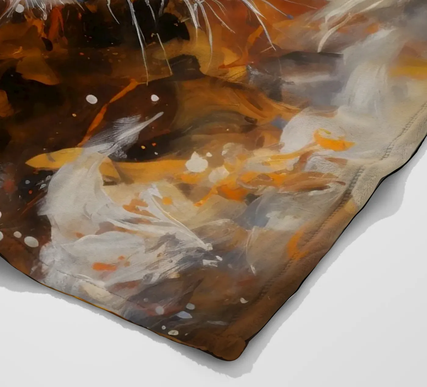 Leopard Abstract coperta in pile da Mateo