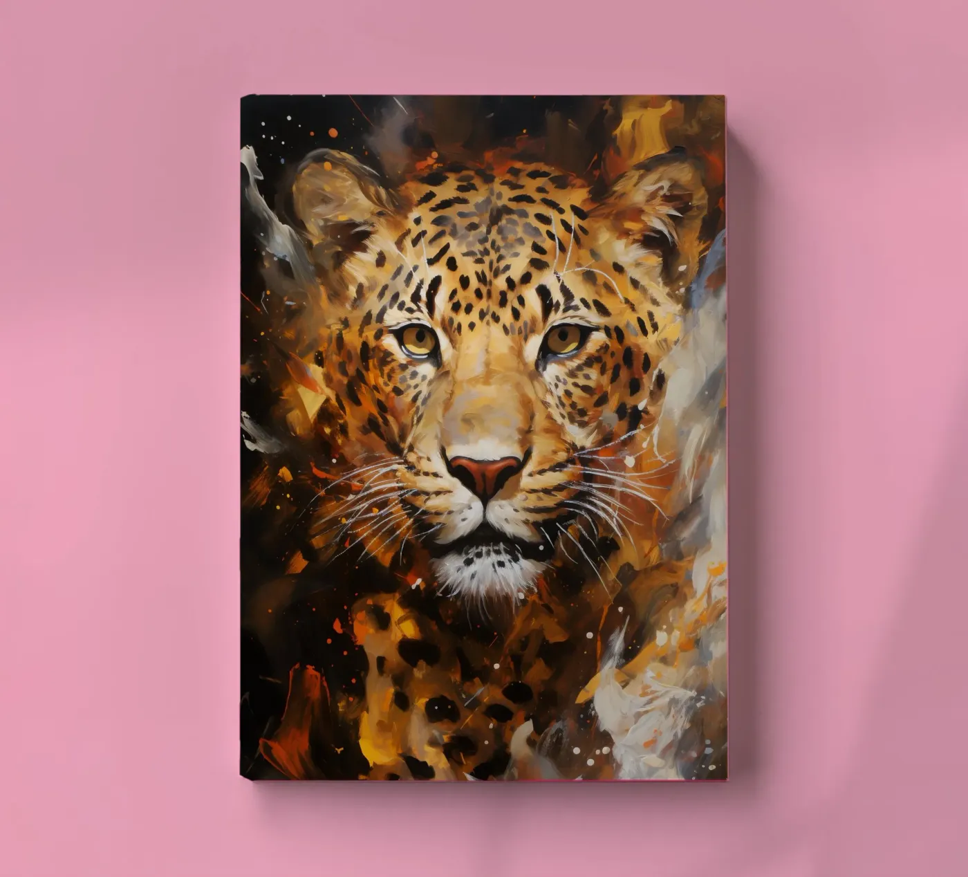 Leopard Abstract notebook by Mateo