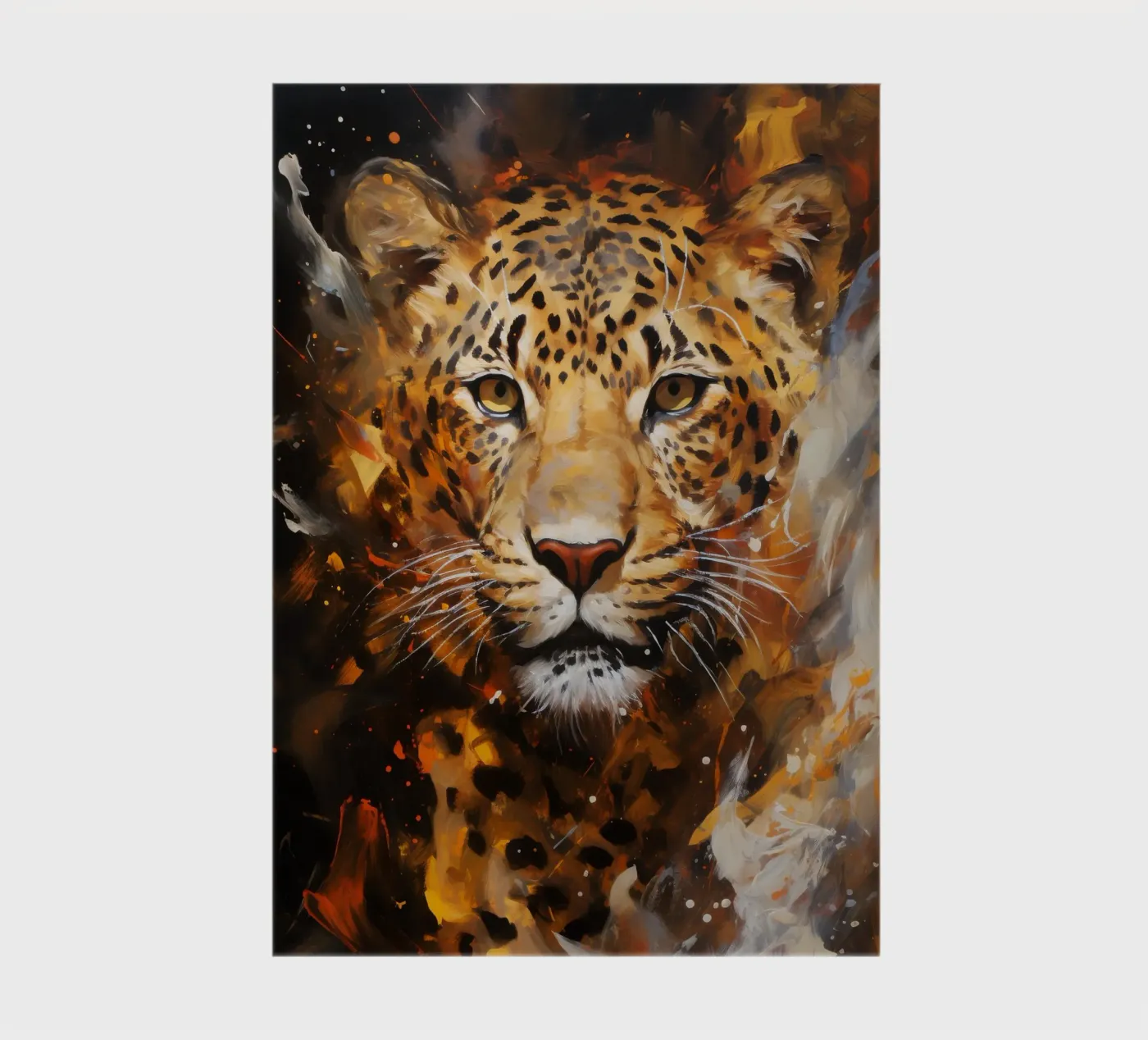 Leopard Abstract notebook by Mateo