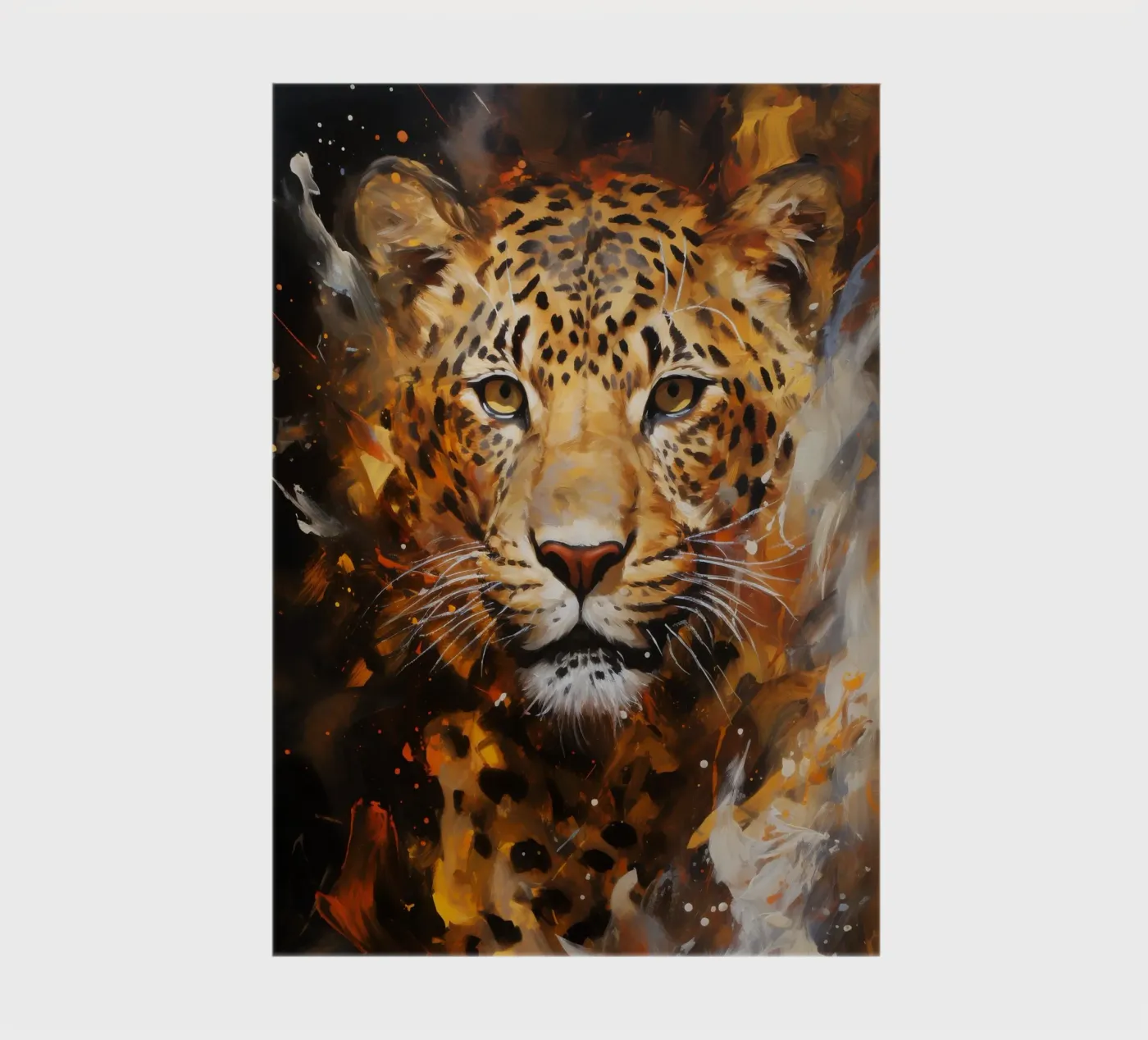 Leopard Abstract notebook by Mateo