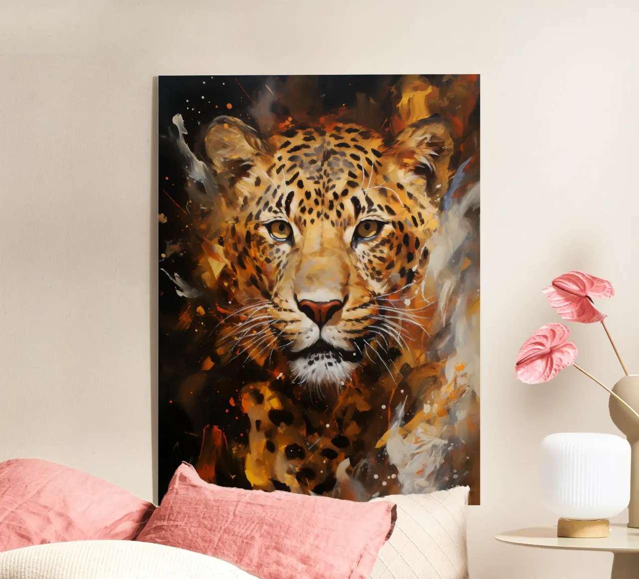 Leopard Abstract plexiglass da Mateo