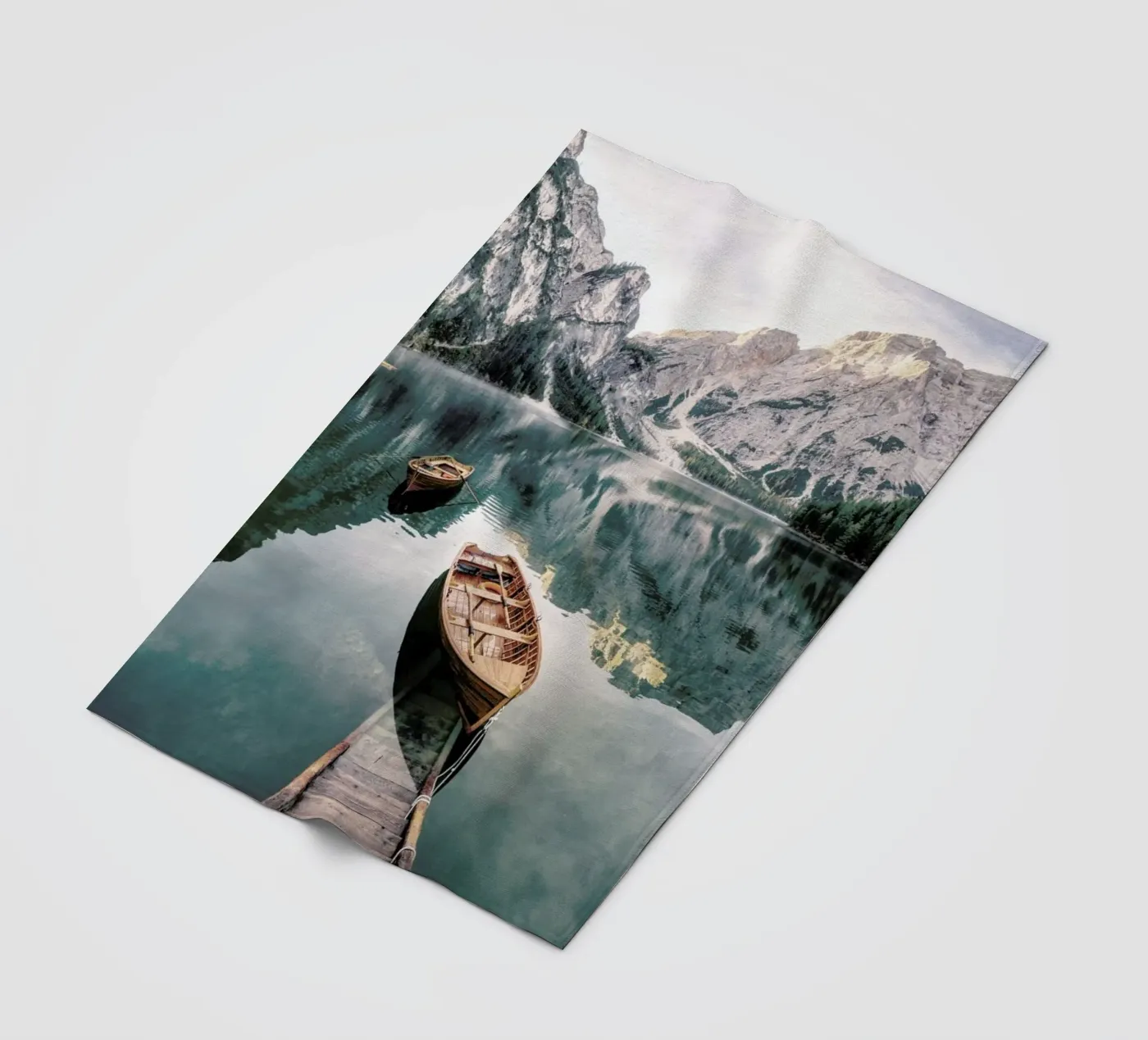 Dolomites fleecedeken van METROPOLIS