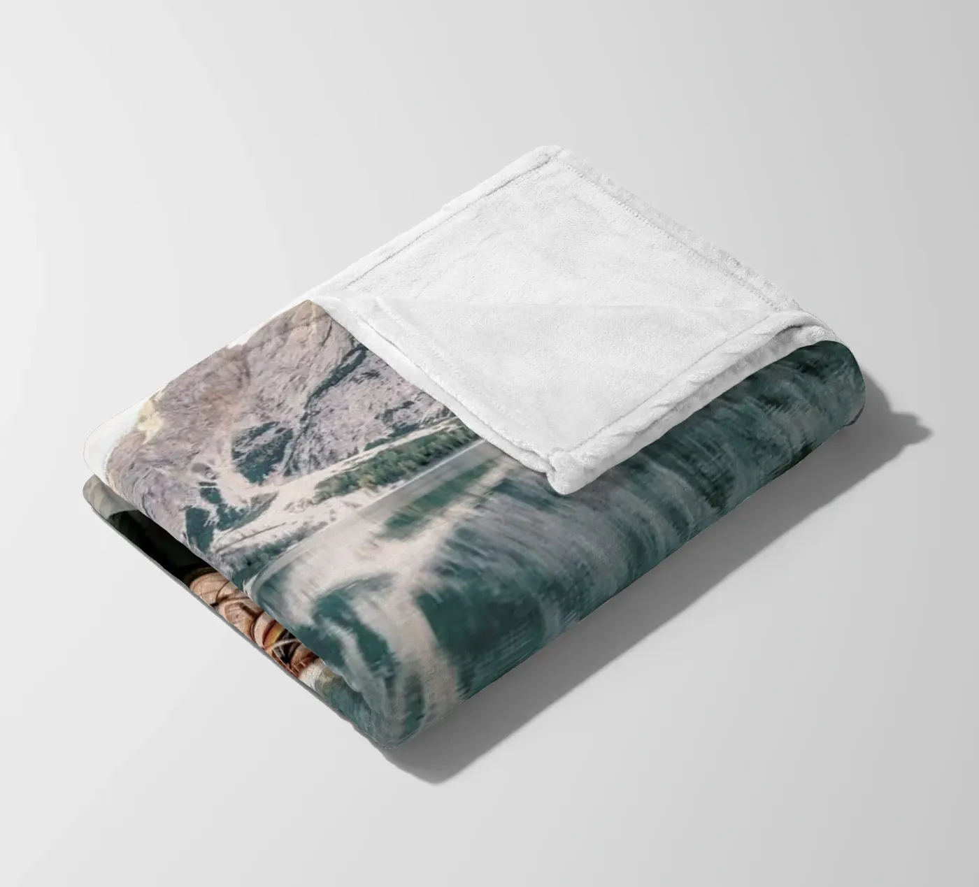 Dolomites fleecedeken van METROPOLIS