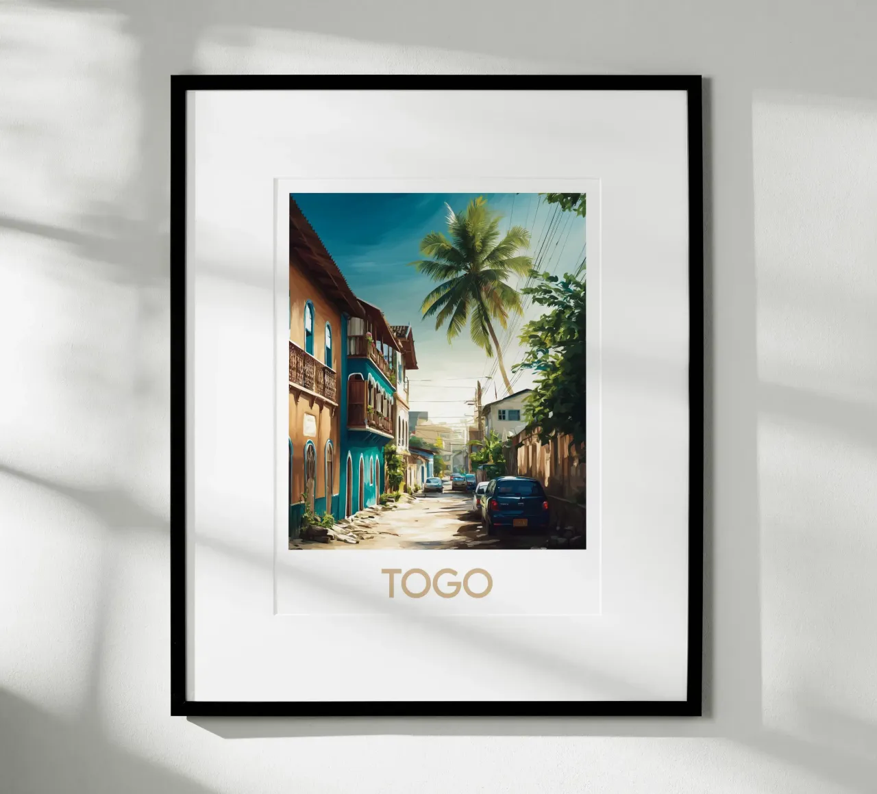 Affiche Togo poster da Frame the World