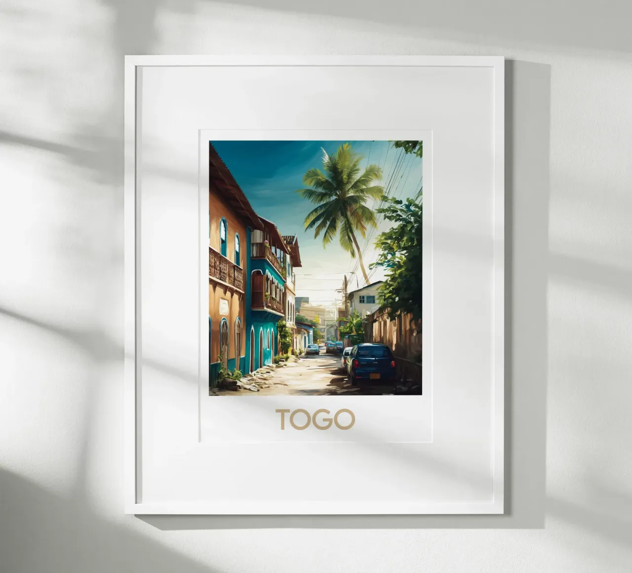 Affiche Togo poster da Frame the World