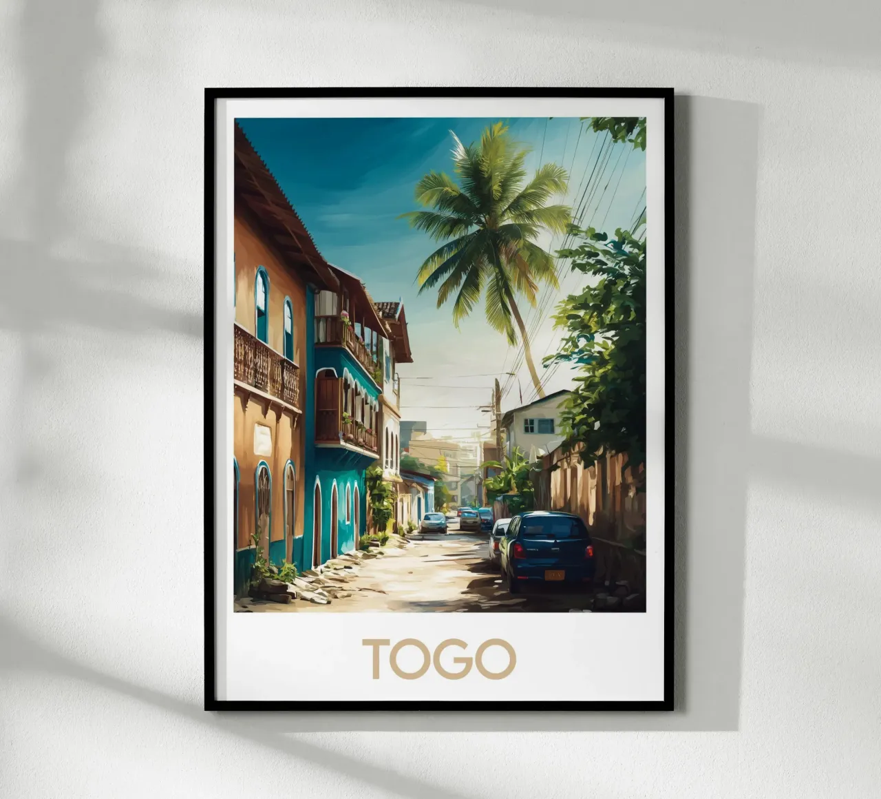 Affiche Togo poster da Frame the World