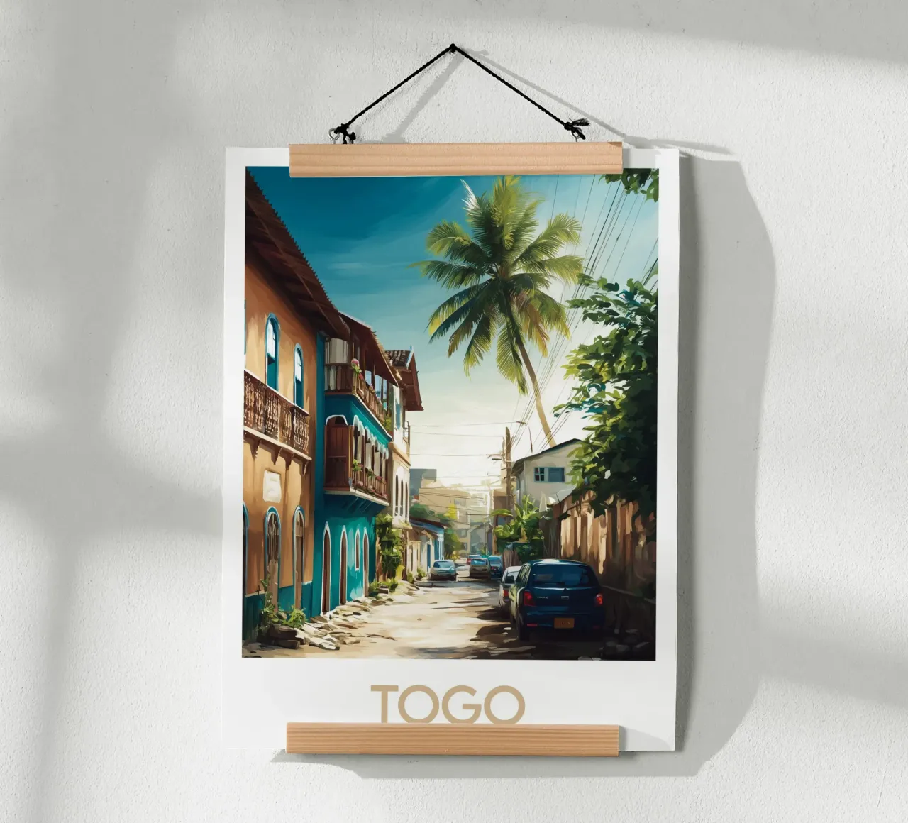 Affiche Togo poster da Frame the World