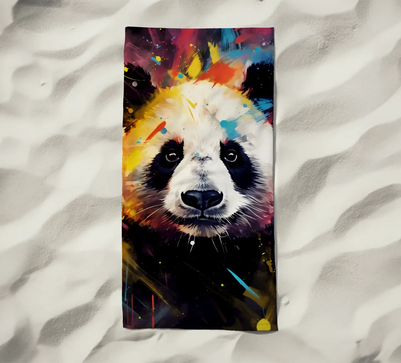 Panda Pop Art telo mare da Mateo