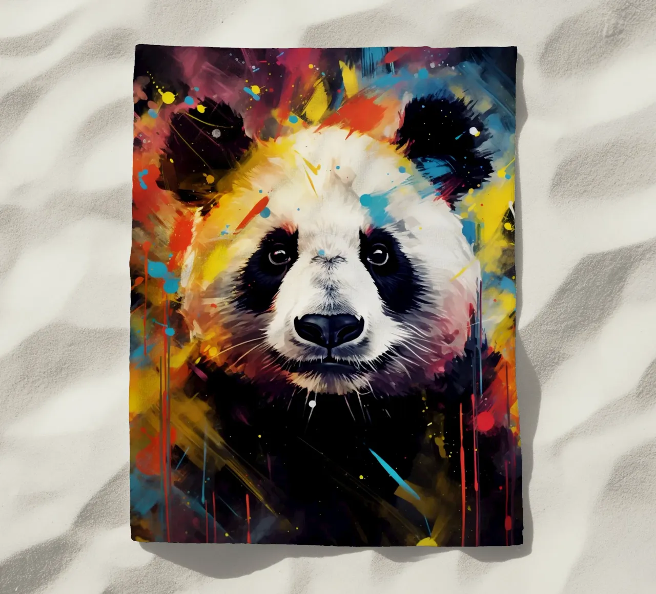 Panda Pop Art telo mare da Mateo