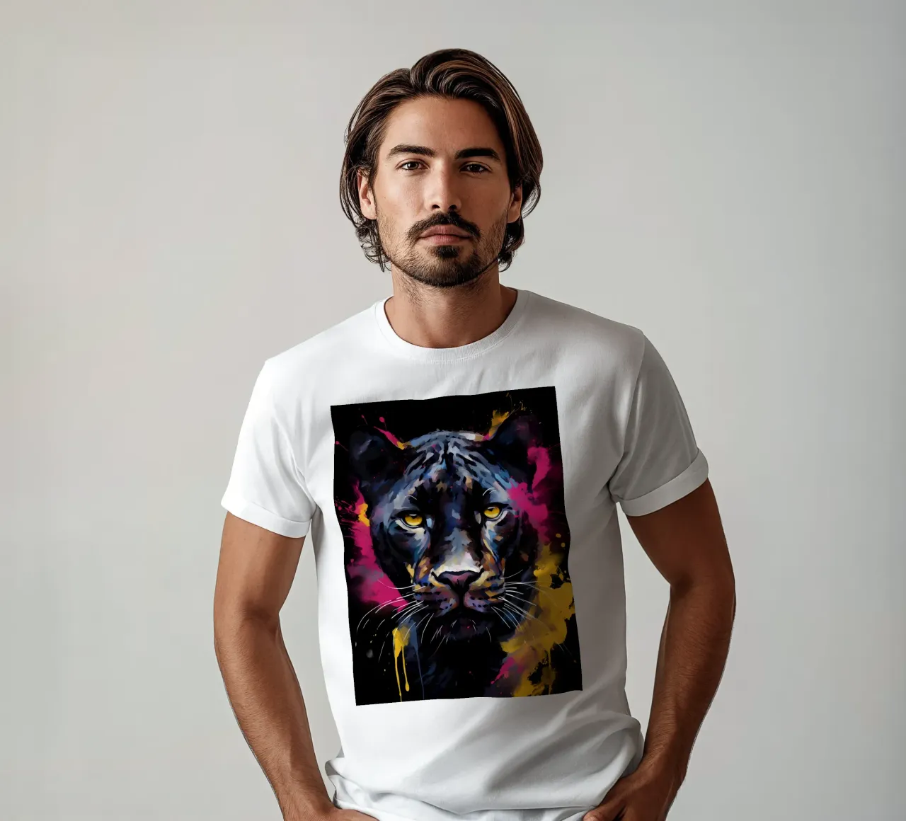 Panther Abstract t-shirt da Mateo