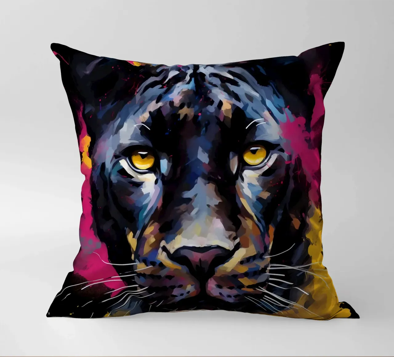 Panther Abstract cuscino da Mateo