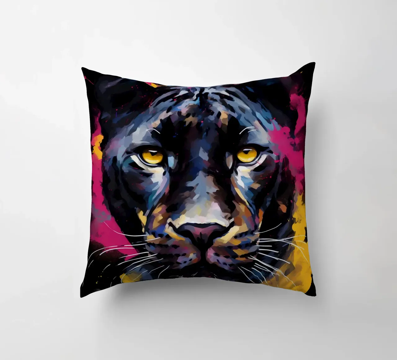 Panther Abstract cuscino da Mateo