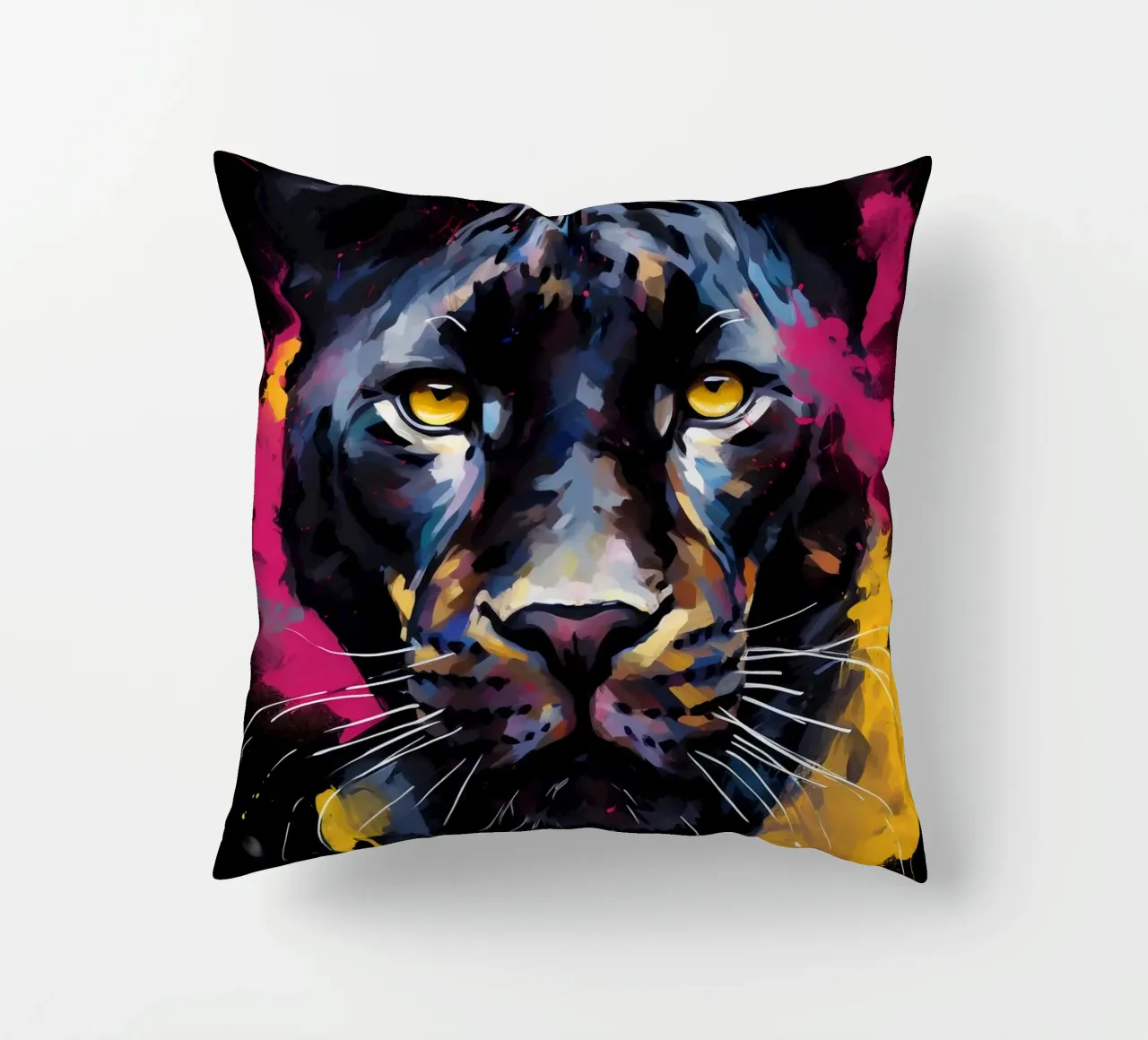 Panther Abstract cuscino da Mateo