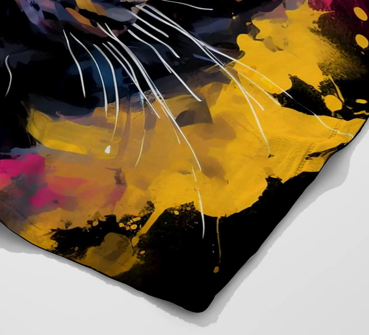 Panther Abstract coperta in pile da Mateo