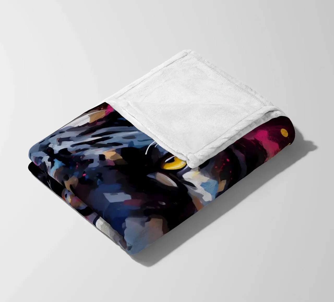 Panther Abstract coperta in pile da Mateo