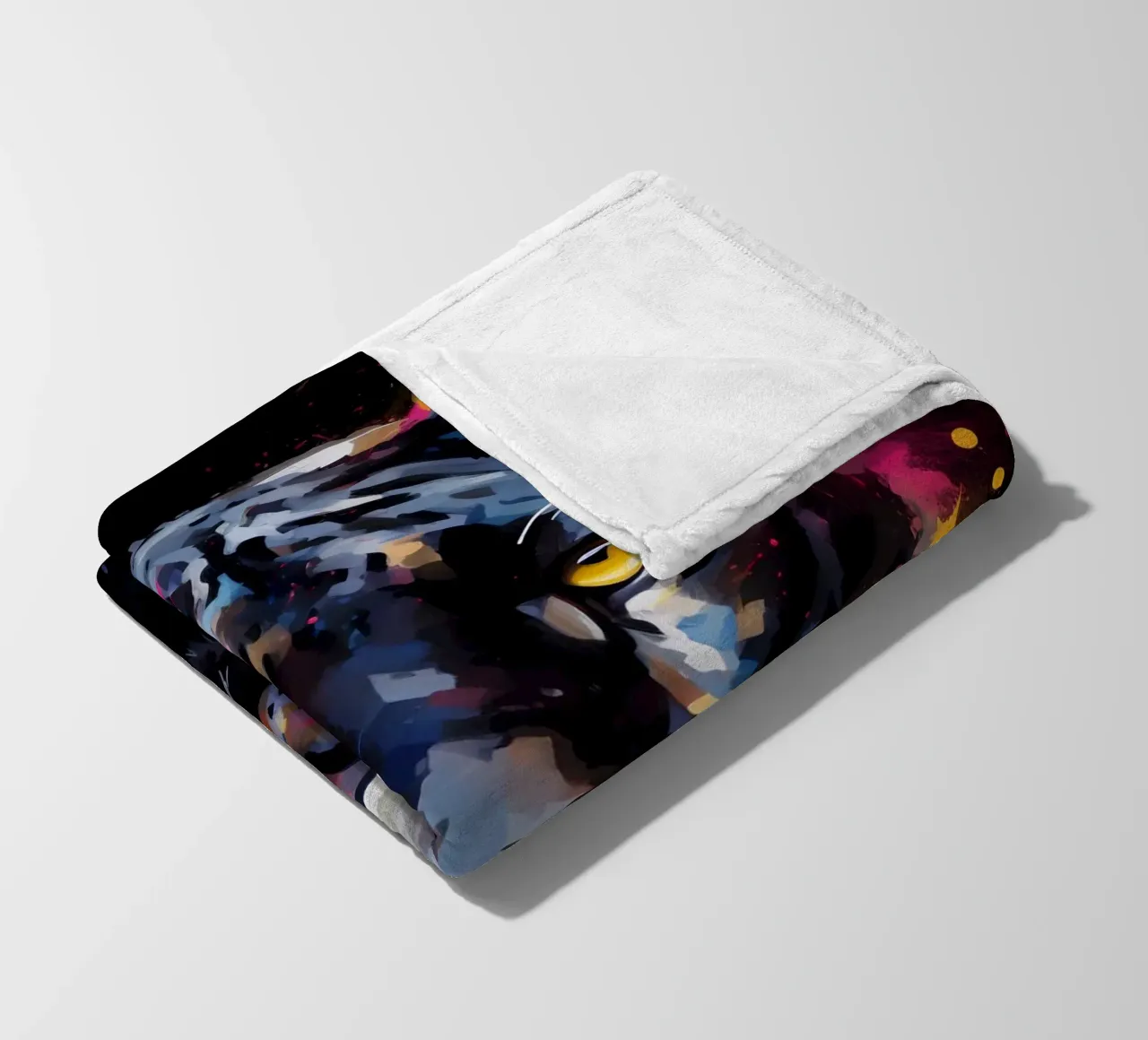 Panther Abstract coperta in pile da Mateo