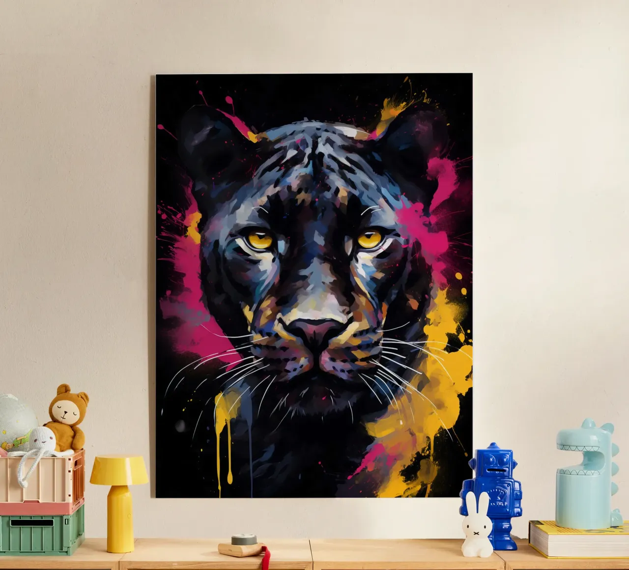 Panther Abstract plexiglass da Mateo