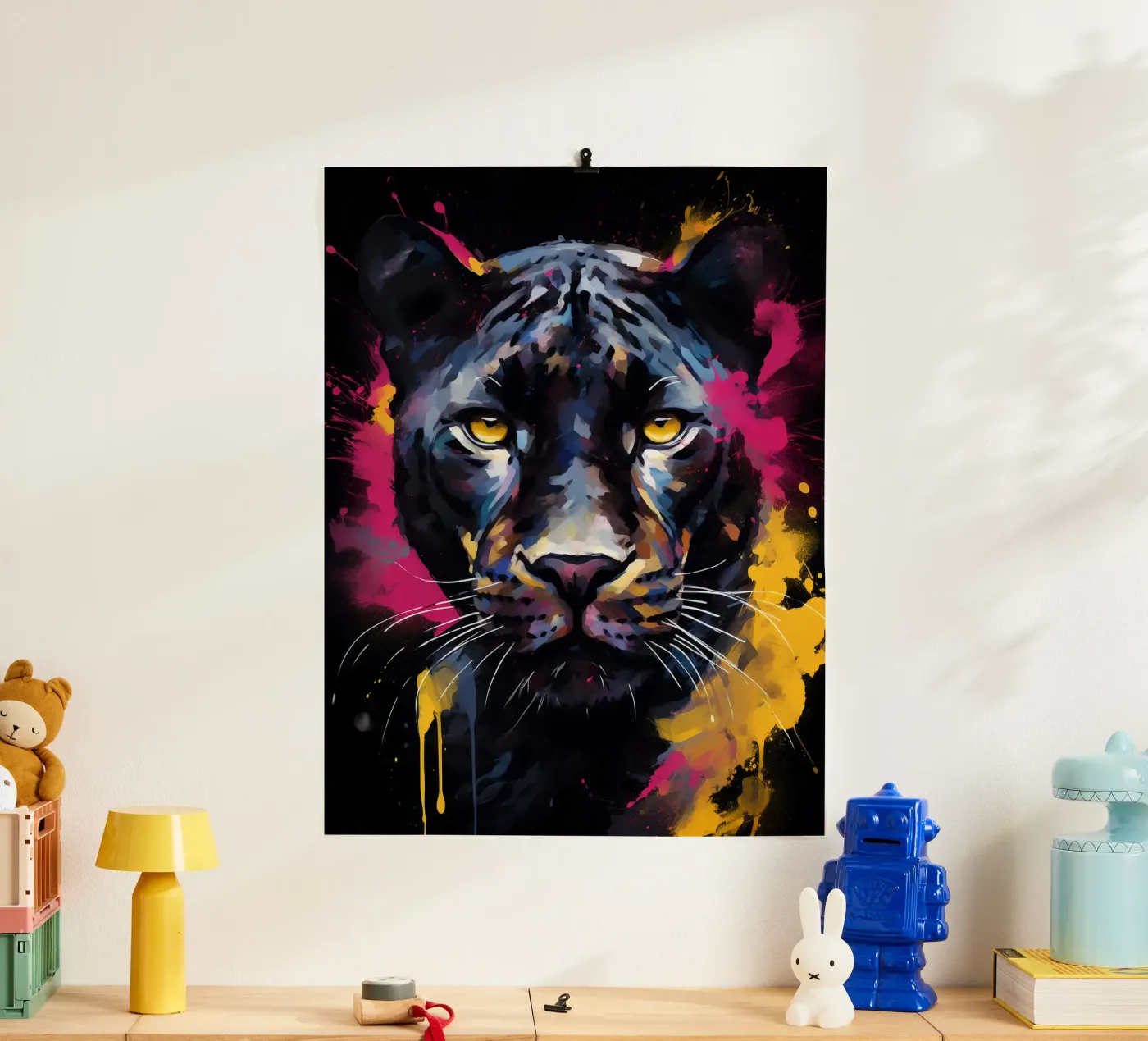 Panther Abstract poster da Mateo