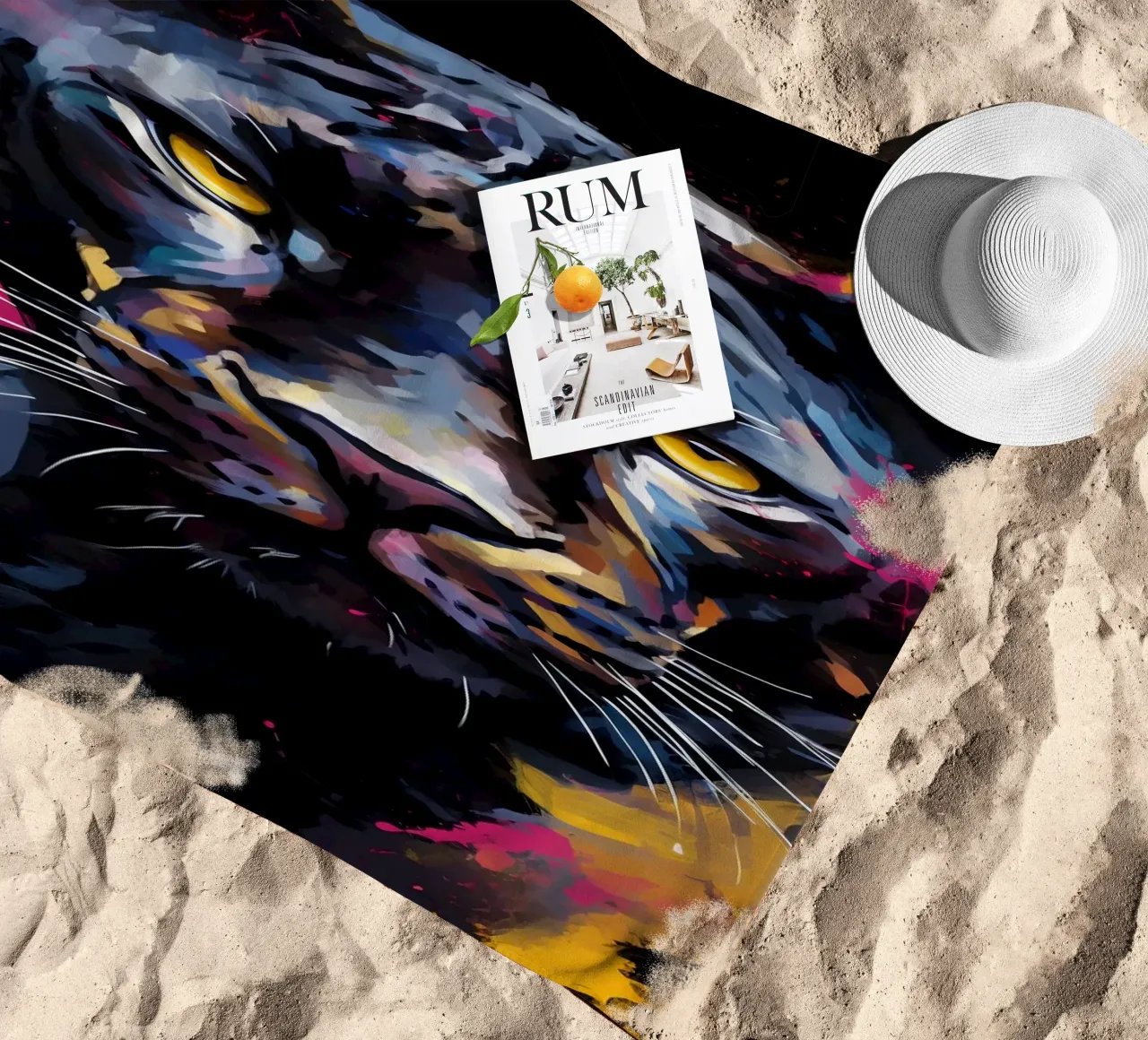 Panther Abstract telo mare da Mateo