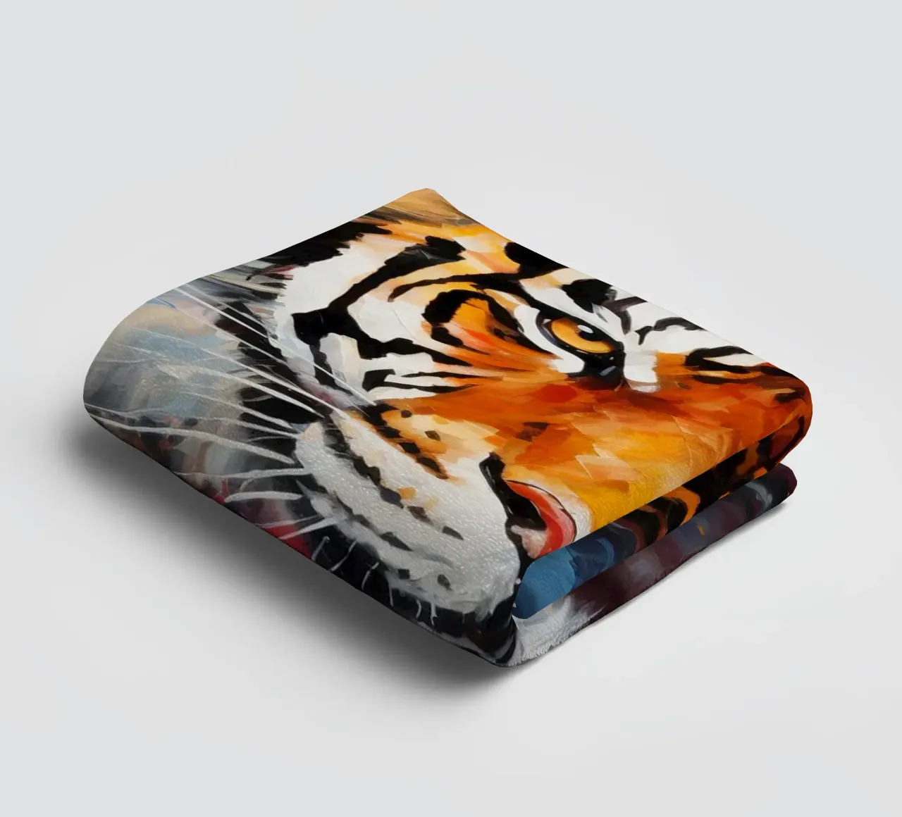 Tiger Abstract asciugamano da bagno da Mateo
