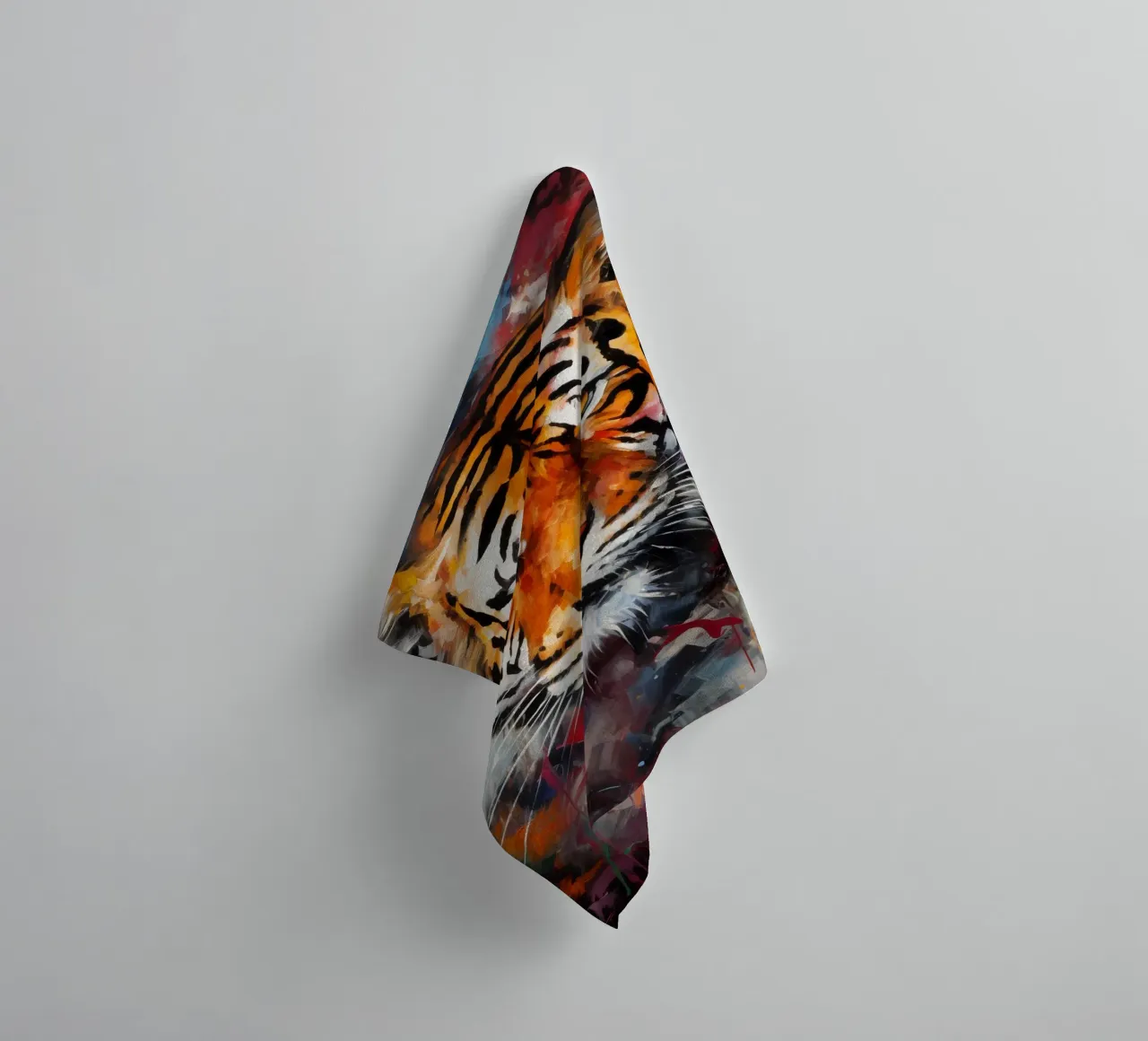 Tiger Abstract asciugamano da bagno da Mateo
