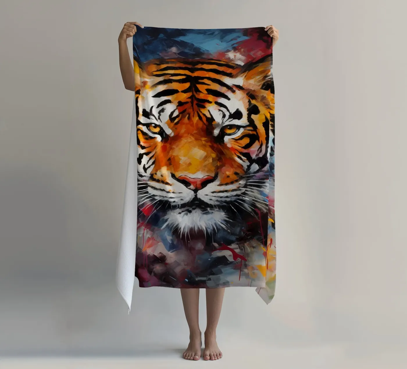 Tiger Abstract telo mare da Mateo